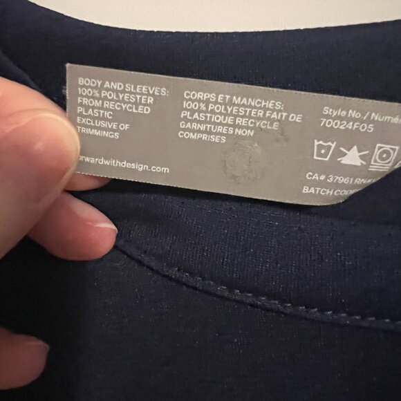 Fwd Woman’s Blue Workout T-shirt - Picture 5 of 5